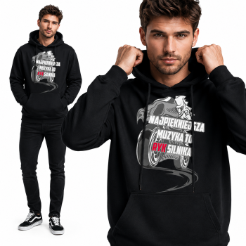 BLUZA Z KAPTUREM M8 RYK SILNIKA